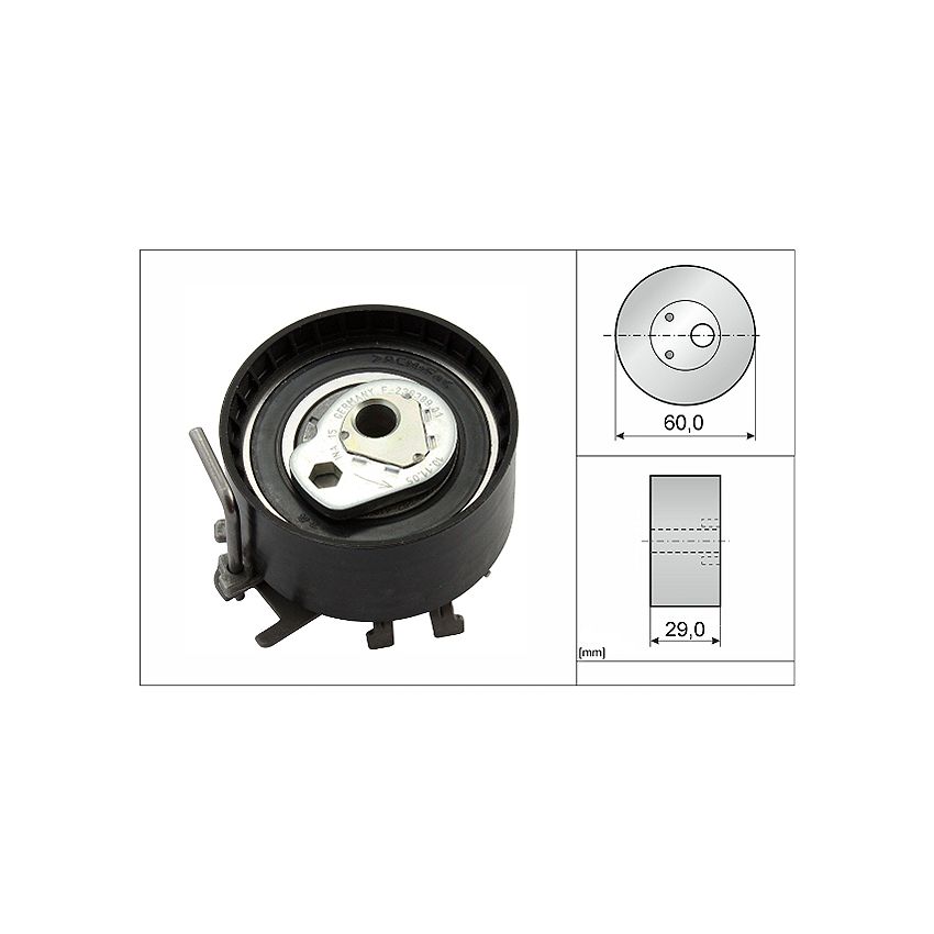 NAPINACZ PASKA INA 531040410 RENAULT 1.2 16V D4F 01-