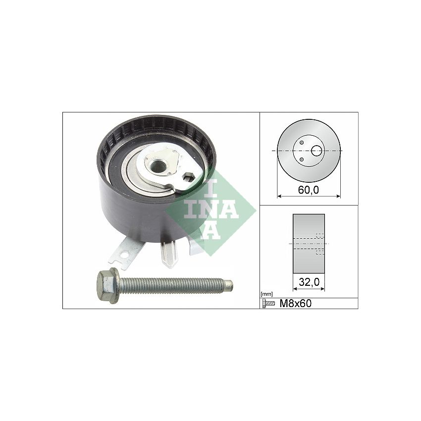 NAPINACZ PASKA INA 531054710 RENAULT K9K 01-