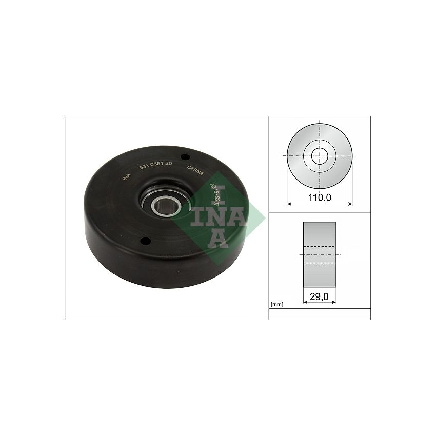 NAPINACZ PASKA INA 531055120 AGLASER 96-