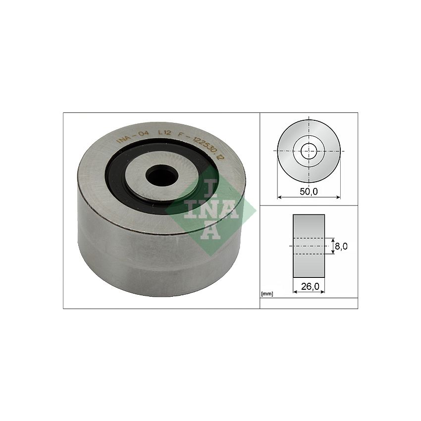 NAPINACZ PASKA INA 532014310 PSA RHY,RHW 98-