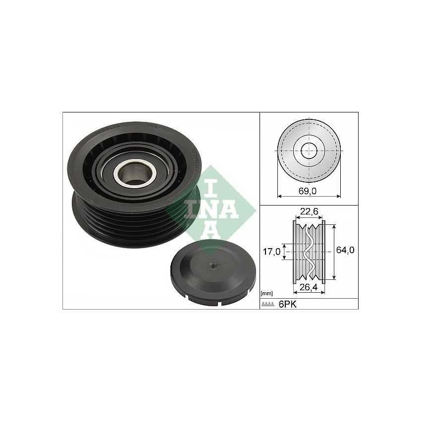 NAPINACZ PASKA INA 532016010 MERCEDES M112-113 97-