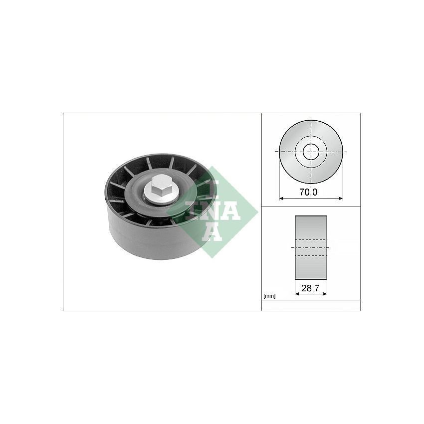 NAPINACZ PASKA INA 532025410 ZETEC,DOHC 91-98