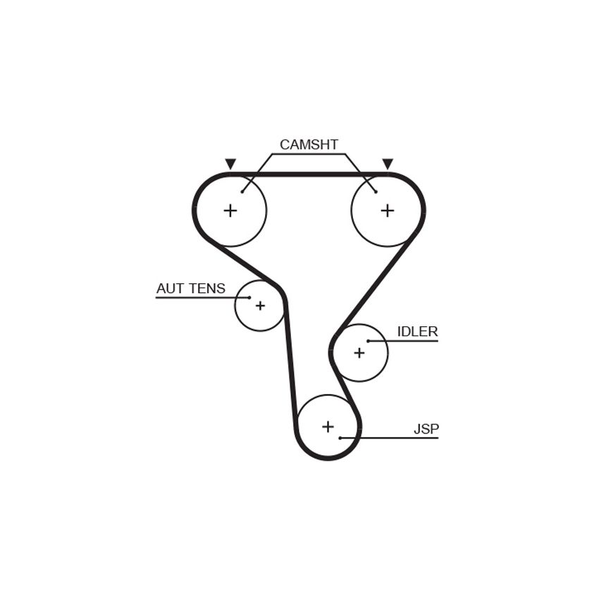 PASEK ROZRZĄDU GATES 5573XS RENAULT 2.2-2.5D 02-