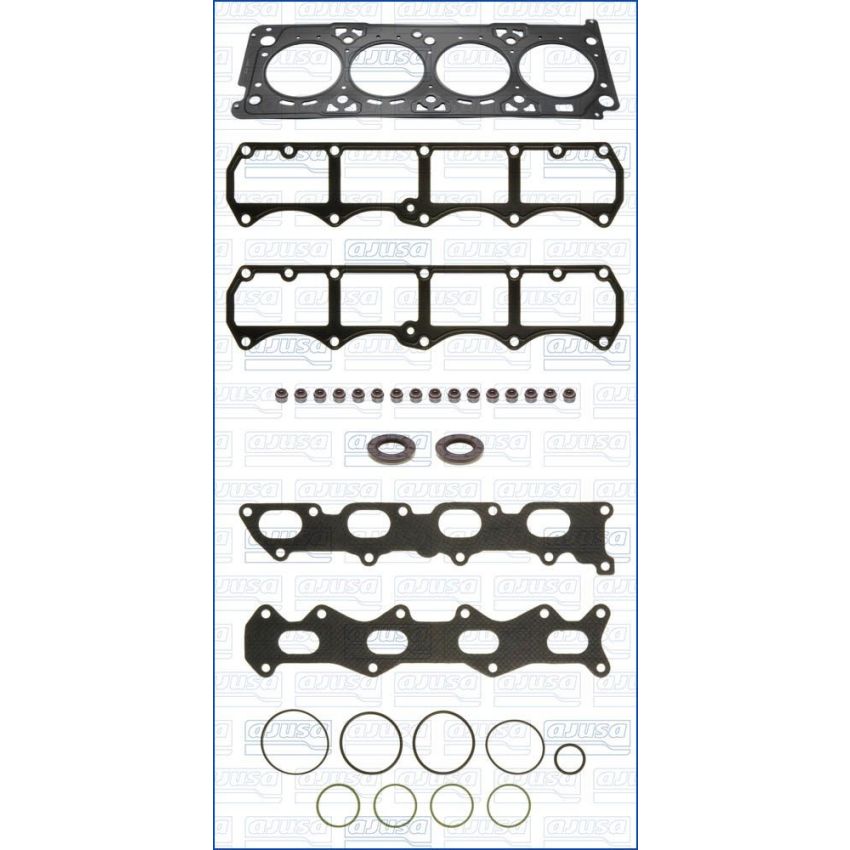 KOMPLET USZCZELEK GŁOWICY AJUSA 52210200 FIAT 1.6 16V 182B6, 178E7 00-
