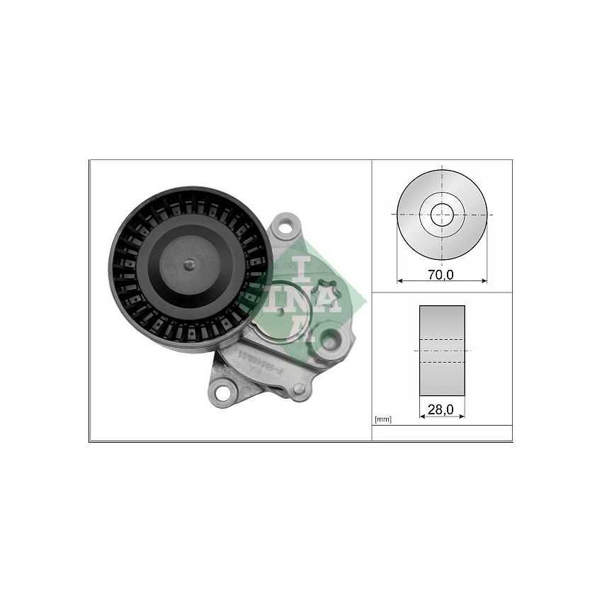 NAPINACZ PASKA INA 533001710 MERCEDES 2.2-3.2CDI 89-18