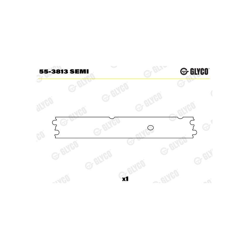 TULEJKA KORBOWODOWA GLYCO 553813 MAN D2876 94-