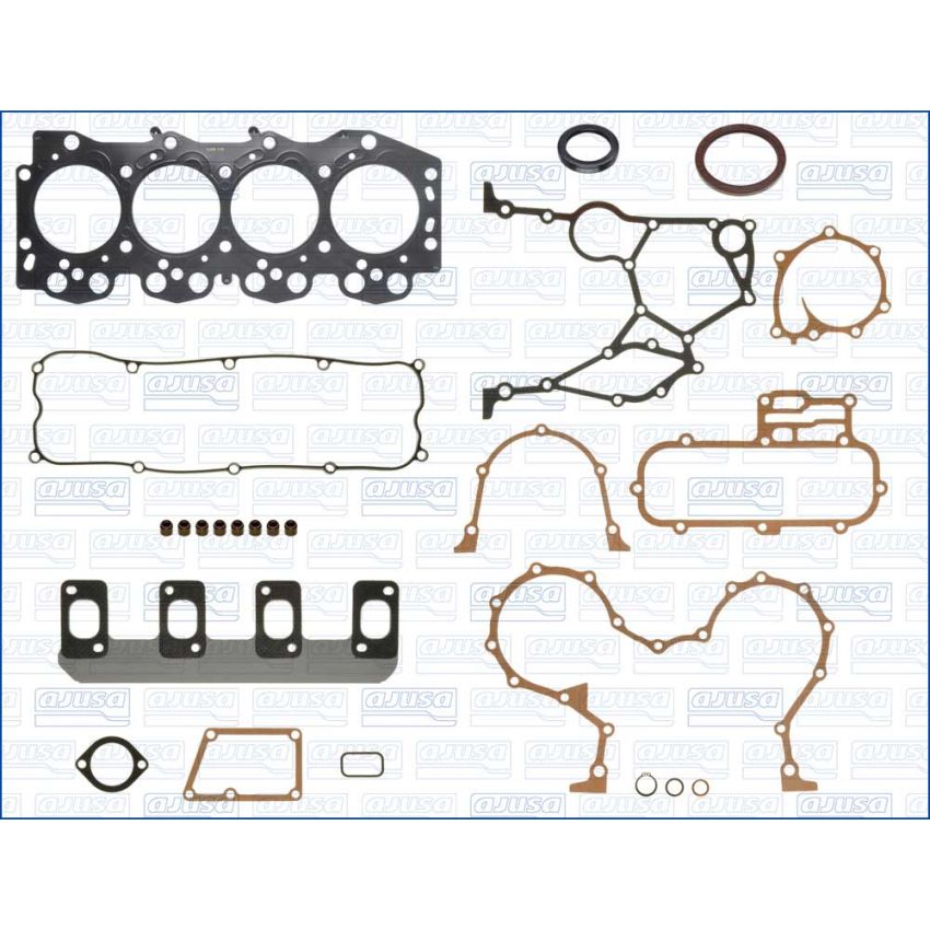KOMPLET USZCZELEK SILNIKA AJUSA 50215500 KIA 2.7D 98-