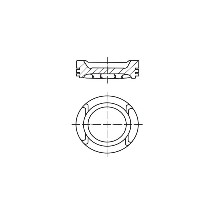 TŁOK MAHLE 0306013 0.50 VW 2.0 AEG,AQY 98-
