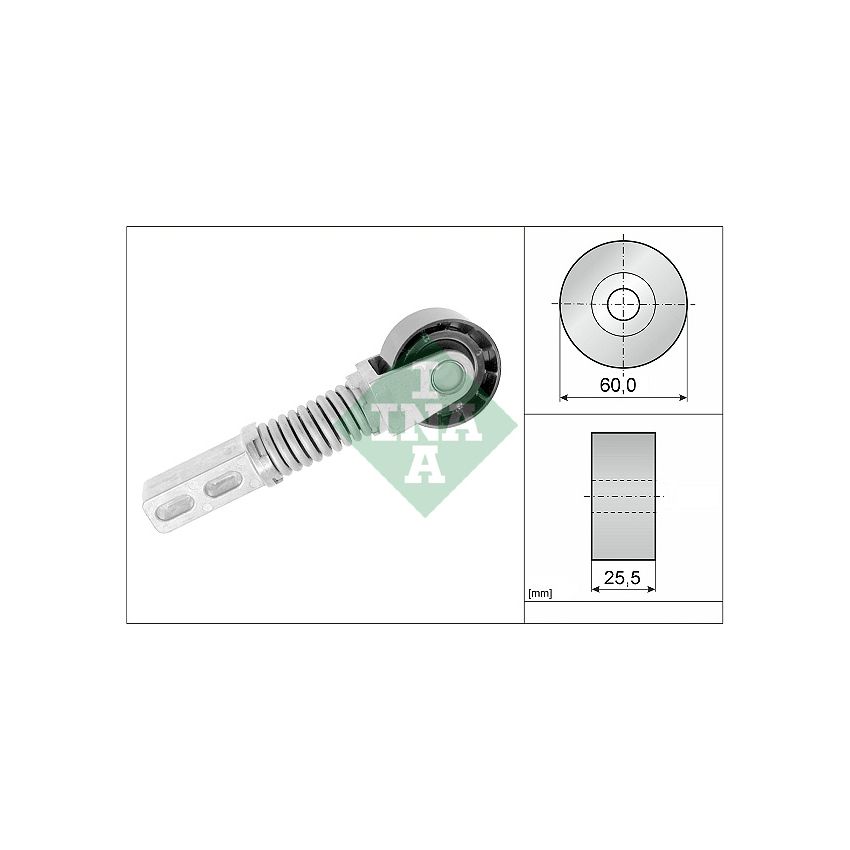 NAPINACZ PASKA INA 533004920 RENAULT 1.9DTI p.w
