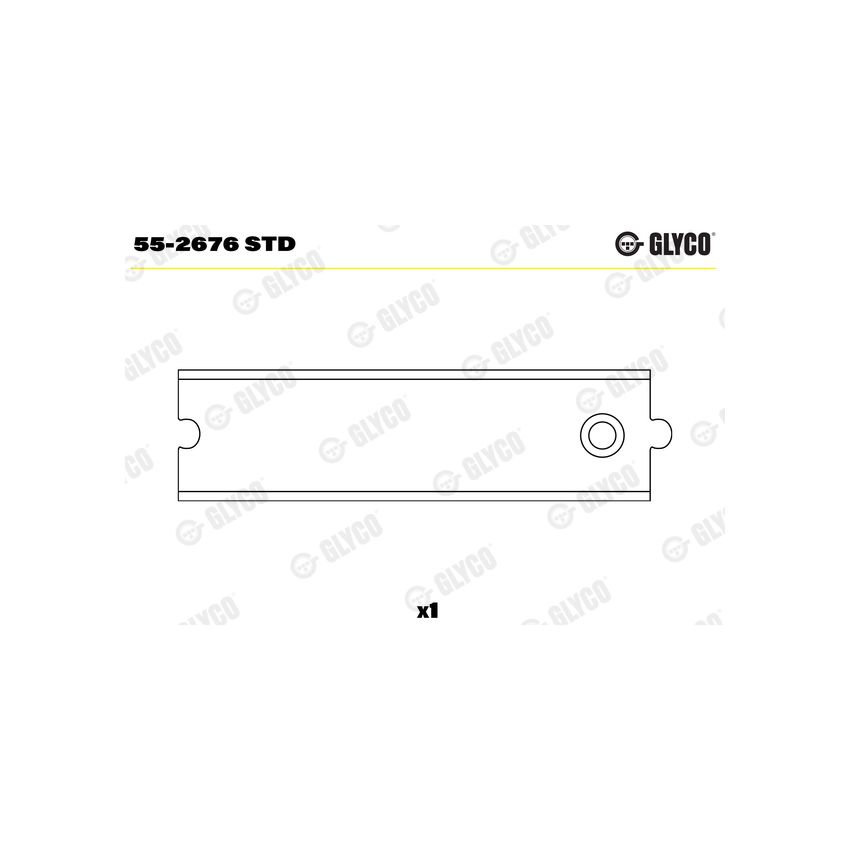 TULEJKA KORBOWODOWA GLYCO 552676 STD MWM D327