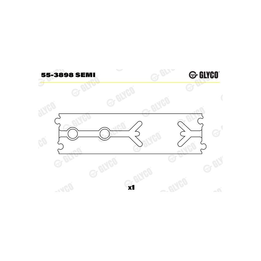 TULEJKA KORBOWODOWA GLYCO 553898 MERCEDES 2.0-3.2D 98-