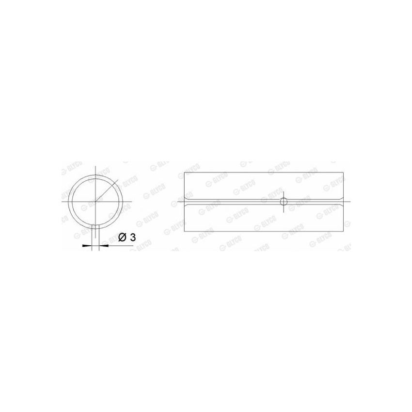 TULEJKA KORBOWODOWA GLYCO 553698 VW 1.8-2.0 82-