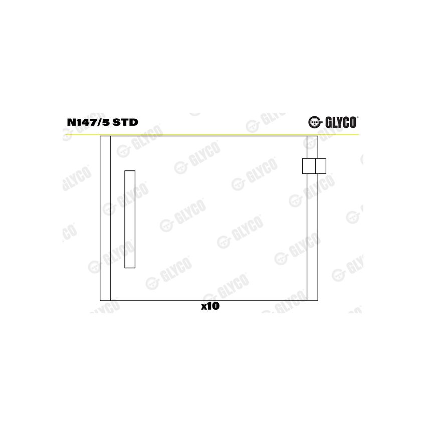 GLY N1475 STD PAN.WAŁ.ROZ VW(1.9-2.0D)[99-]