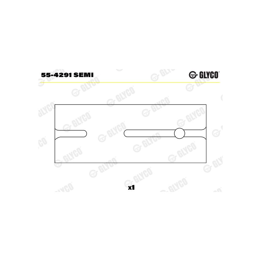 TULEJKA KORBOWODOWA GLYCO 554291 SEMI RVI MIDR06.02.26