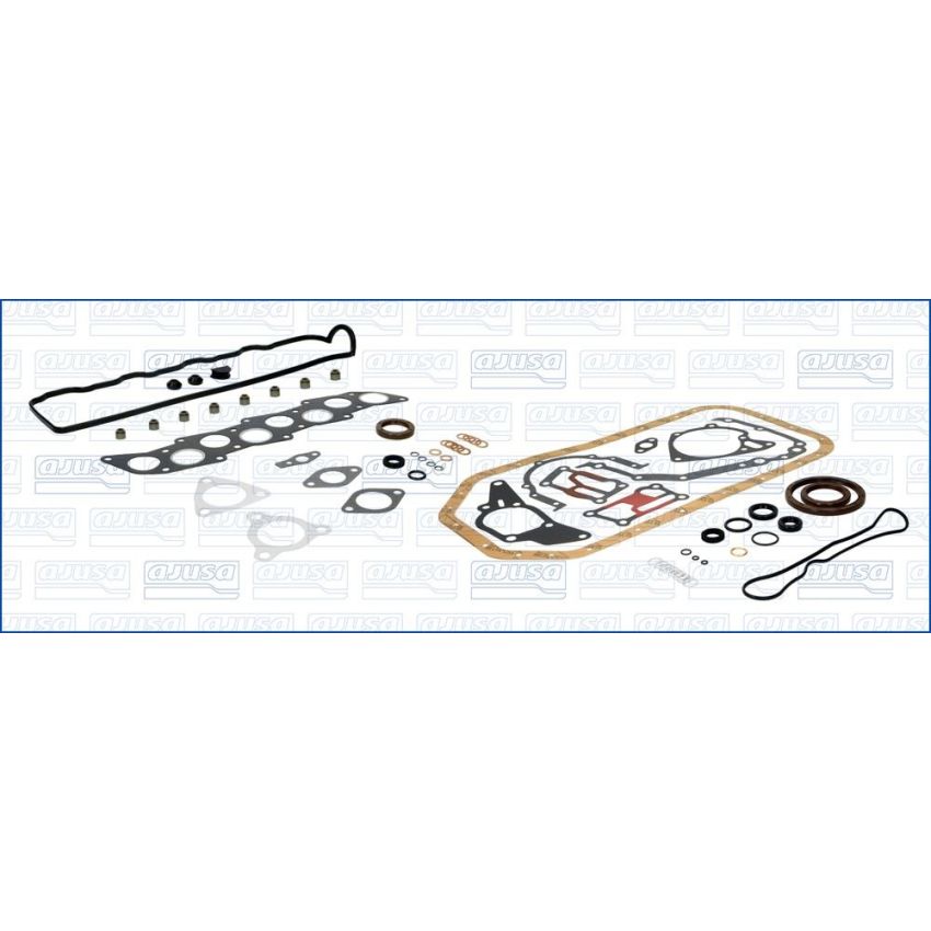 KOMPLET USZCZELEK SILNIKA AJUSA 51016800 MITSUBISHI 2.5TD 4D56 86-