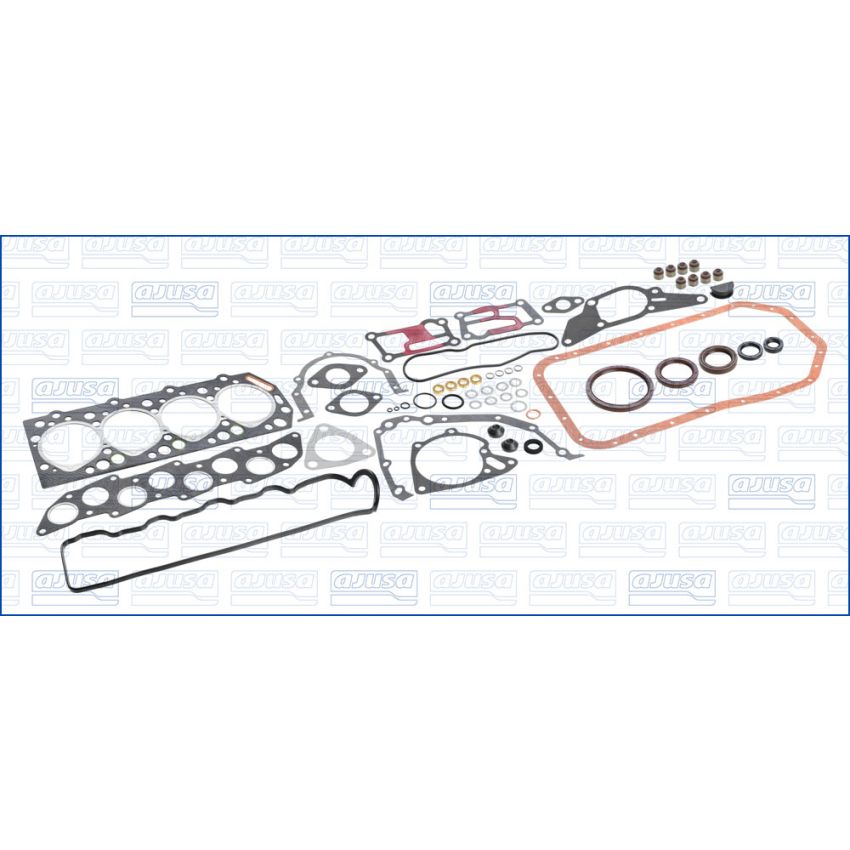 KOMPLET USZCZELEK SILNIKA AJUSA 50086300 MITSUBISHI 2.3-2.5D 4D55T 4D56 82-