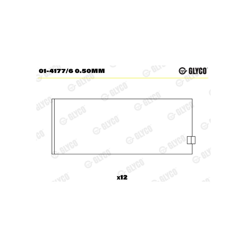 PANEWKI KORBOWODOWE GLYCO 0141776 020 LEYLAND 5.6D 55-87 