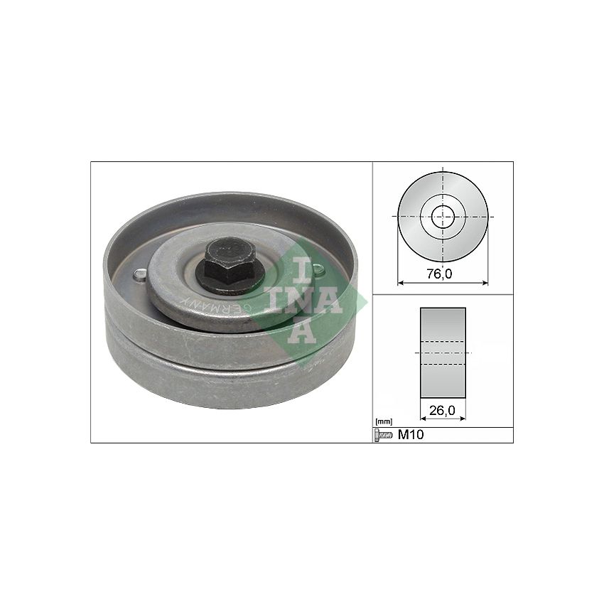 NAPINACZ PASKA INA 532040230 OPEL 1.7D 00-