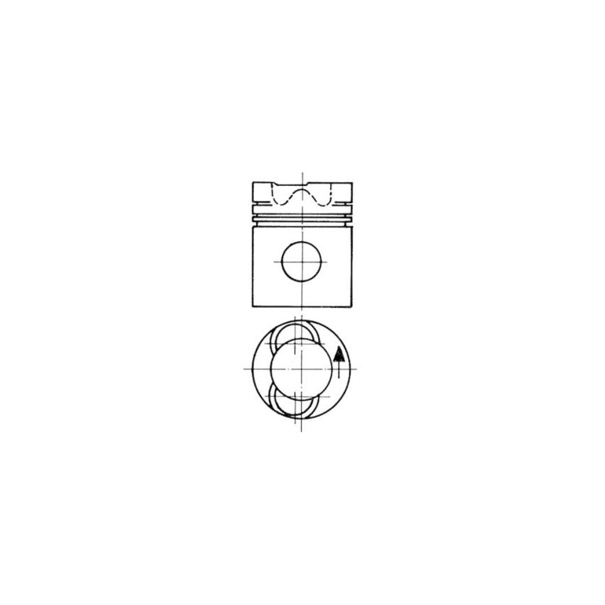 TŁOK KOLBENSCHMIDT 94724700 STD RVI MIDR06 93-