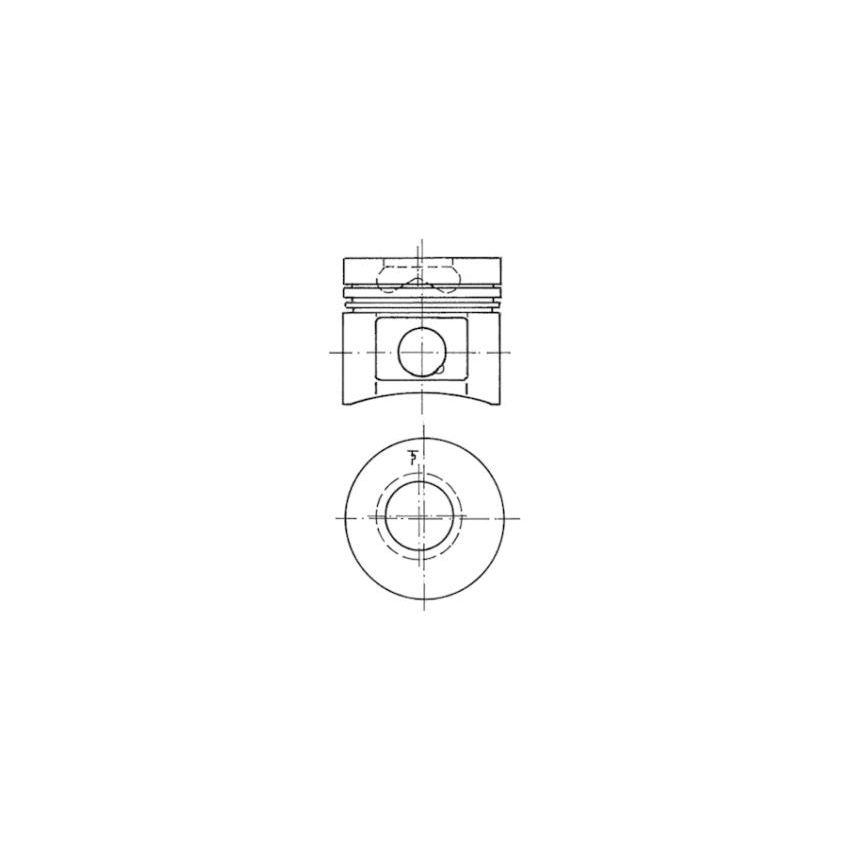 TŁOK KOLBENSCHMIDT 99516600 STD DEUTZ BF4L1011F 2.7D 95-