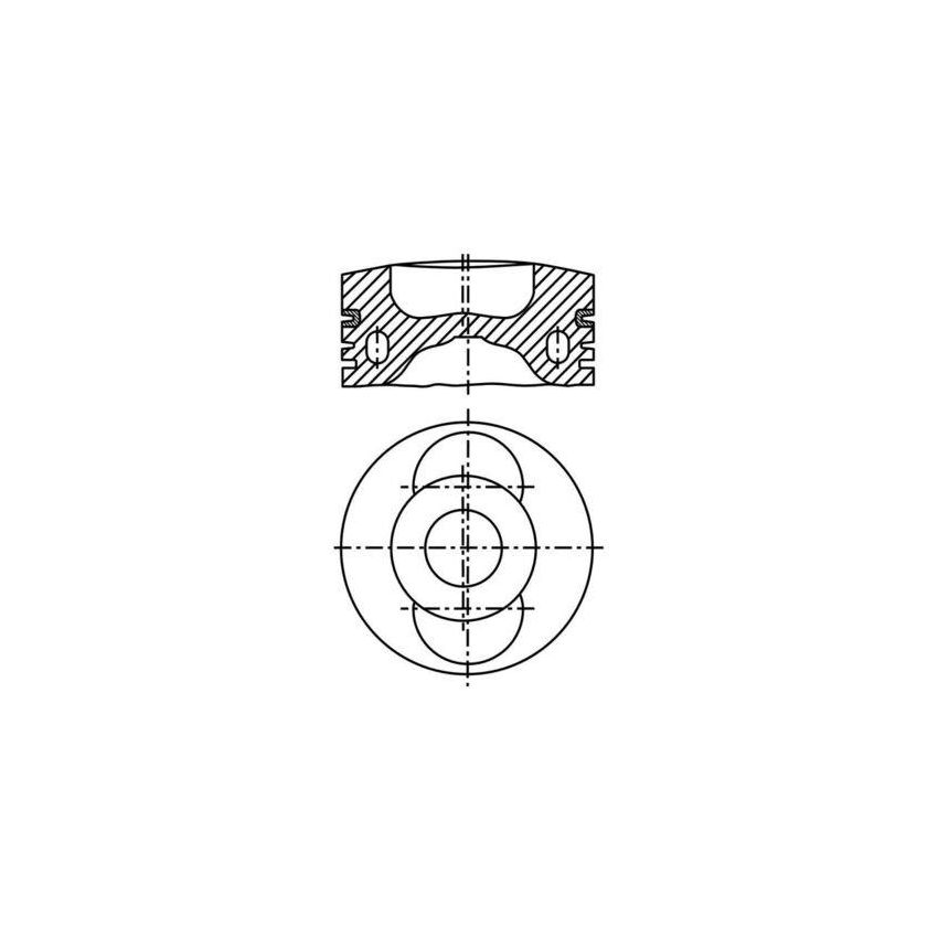 TŁOK MAHLE 0999201 0.50 DEUTZ BF4/6L913C 73-