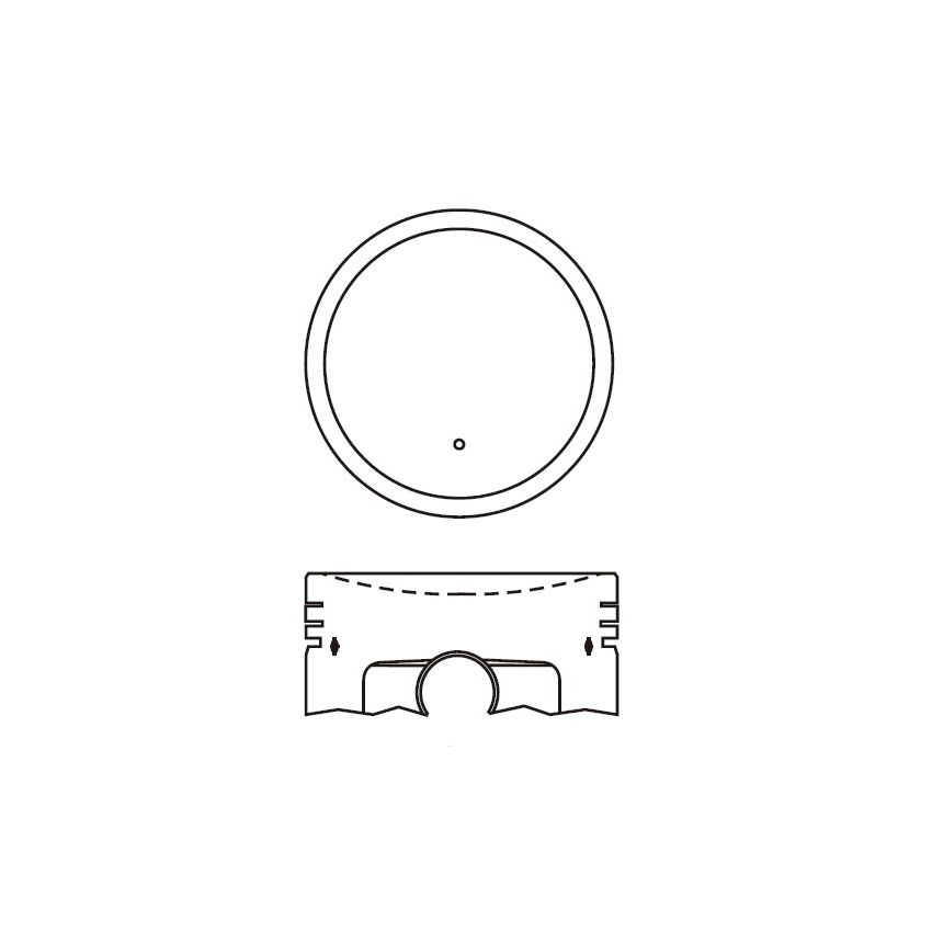 TŁOK MV PARTS 71120 STD NISSAN 1596c b.p. 93-