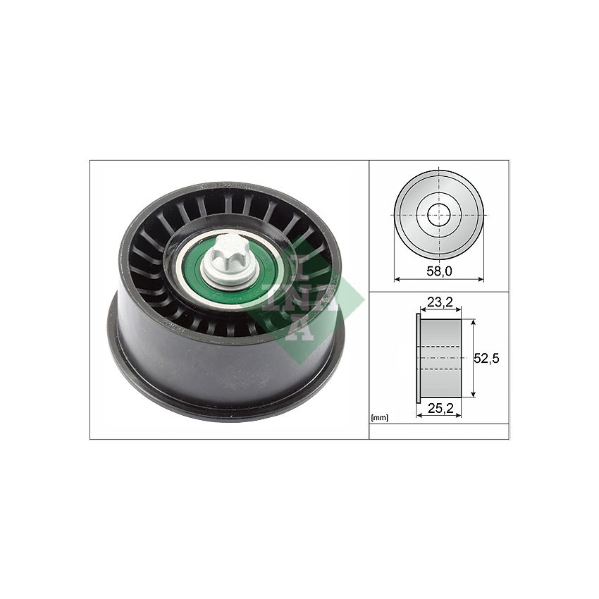 NAPINACZ PASKA INA 532047810 OPEL X14-18XE
