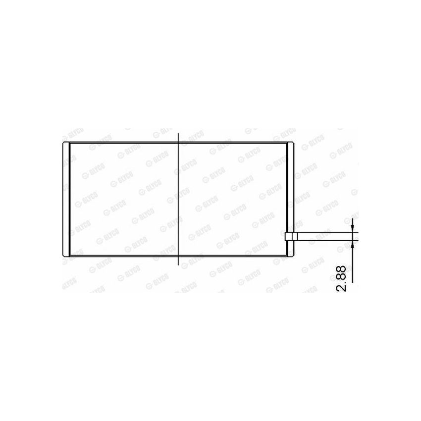 PANEWKI KORBOWODOWE GLYCO 714295 STD RVI MIDR 06.2045