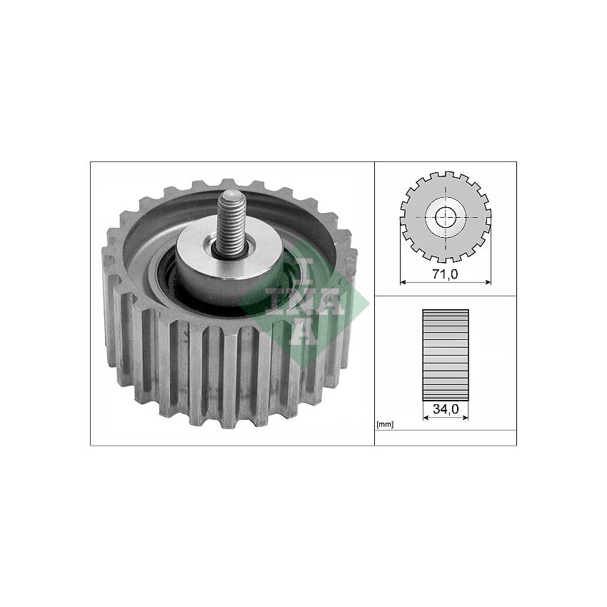 NAPINACZ PASKA INA 532044110 FIAT 2.3JTD 02-