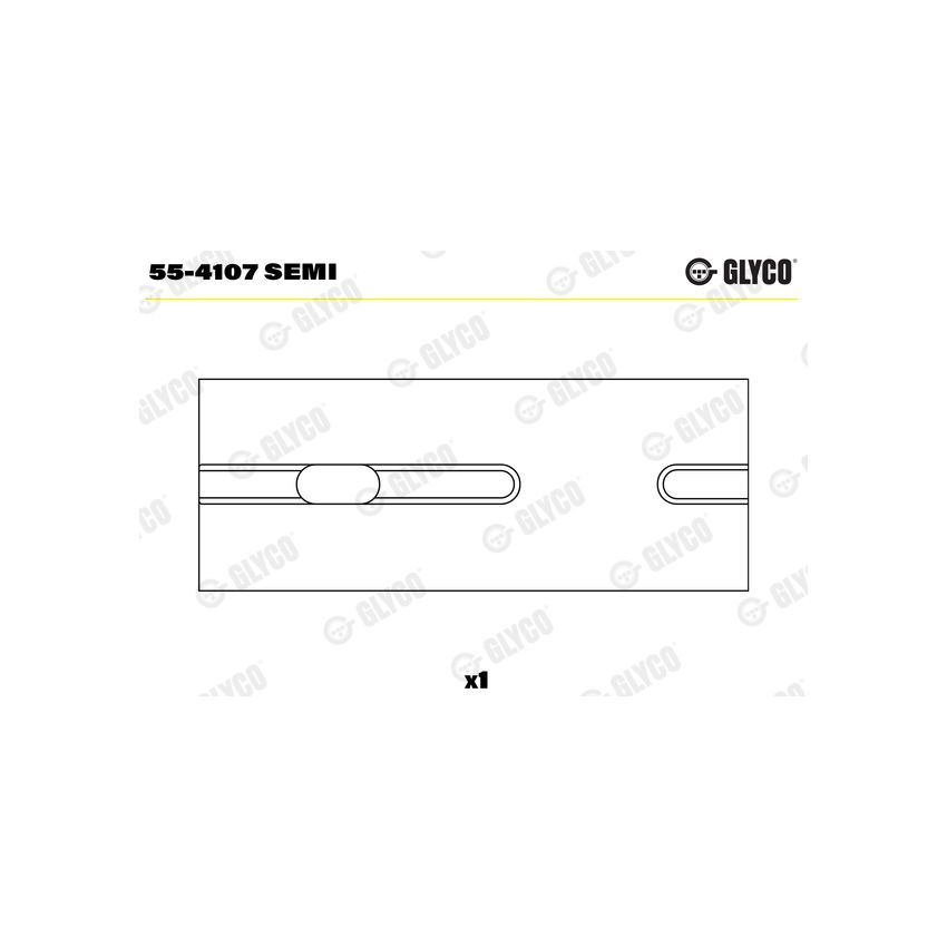 TULEJKA KORBOWODOWA GLYCO 554107 SEMI IVECO 8210 92-