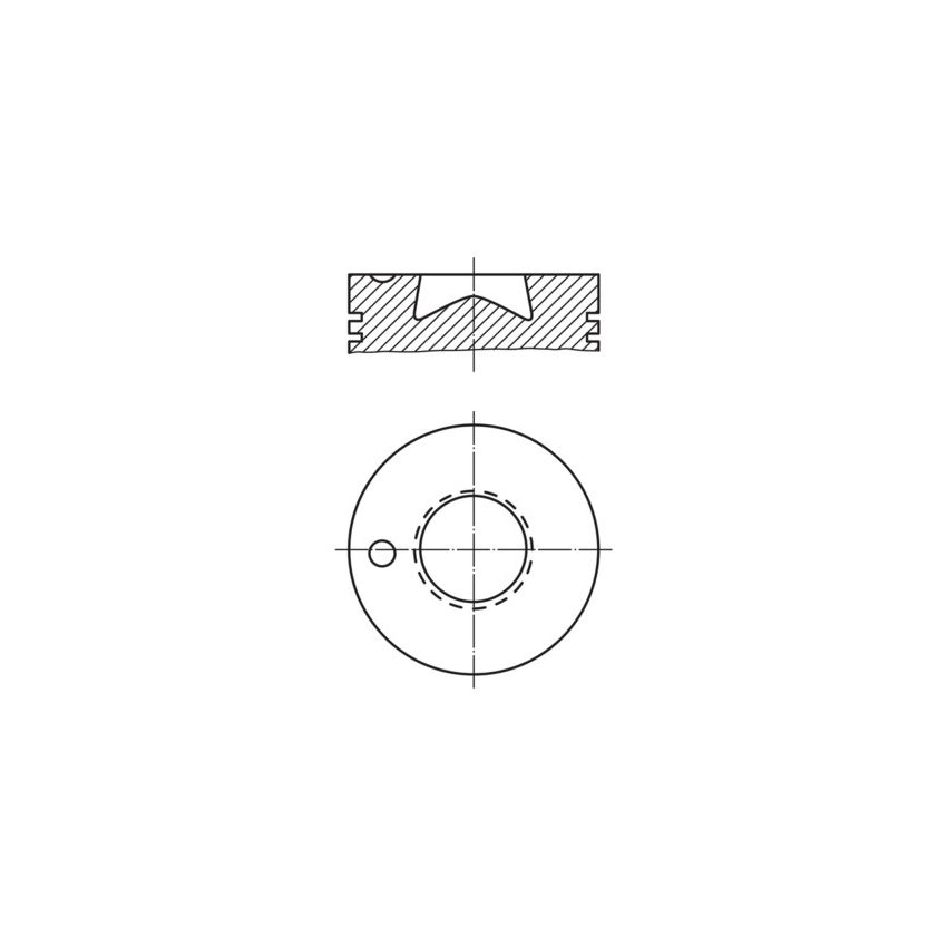 TŁOK MAHLE 0036200 STD MERCEDES OM401 87-00