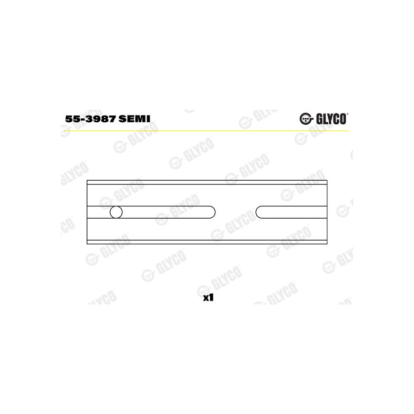 TULEJKA KORBOWODOWA GLYCO 553987 PSA 16V 1.4HDi 02-