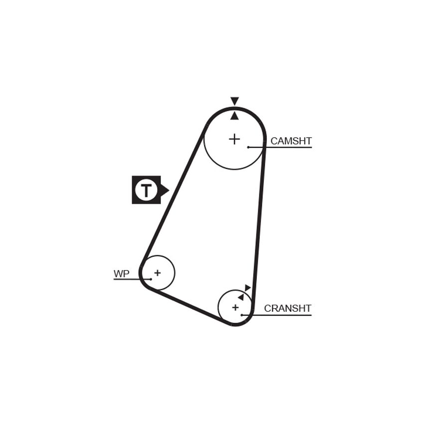 PASEK ROZRZĄDU GATES 5030 FIAT 0.8-1.3 84-
