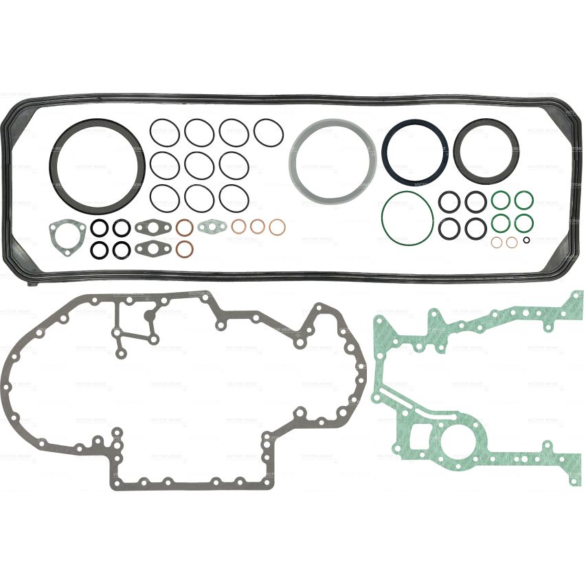 KOMPLET USZCZELEK BLOKU VICTOR REINZ 08-31602-01 DAF XE250C 01-