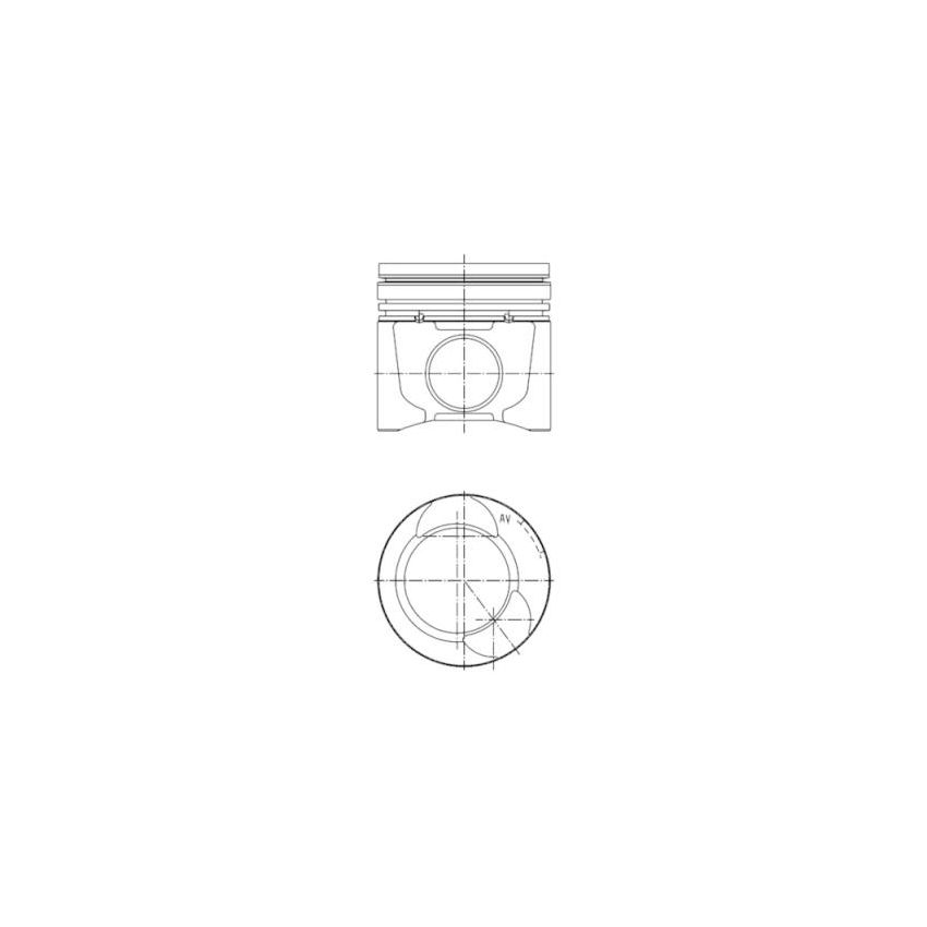 TŁOK KOLBENSCHMIDT 40074600 STD RVI MIDR623.56 96-