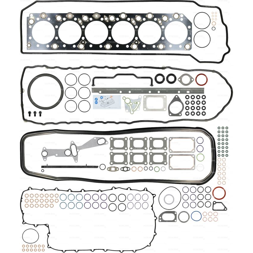 KOMPLET USZCZELEK SILNIKA VICTOR REINZ 01-36260-01 VOLVO D12A 93-