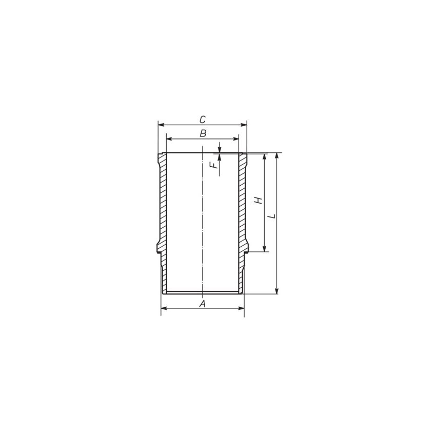 TULEJA CYLINDROWA MAHLE 021WN2600 PSA 1.4 TU3 HONOWANA 87-