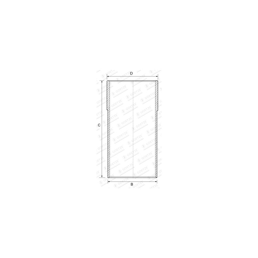 TULEJA CYLINDROWA GOETZE 1471002000 ROVER 1.6-1.8 95-