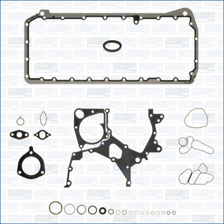 KOMPLET USZCZELEK BLOKU AJUSA 54127400 BMW 2.5-3.0D 01-