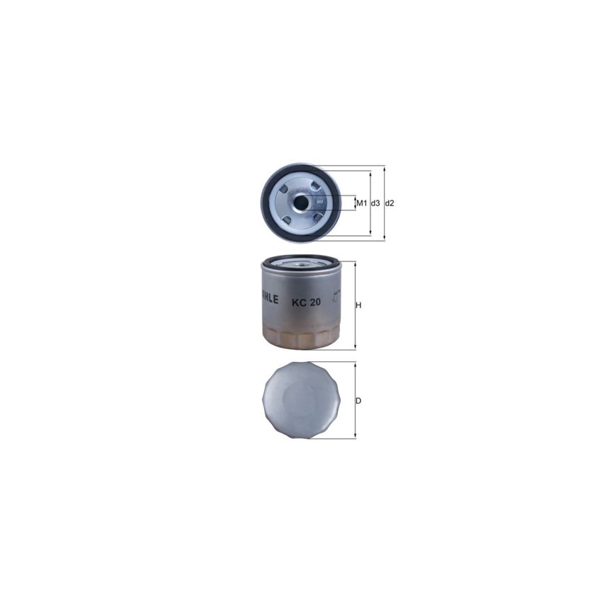 FILTR PALIWA KNEHT KC20 DEUTZ F4L1011 88-02