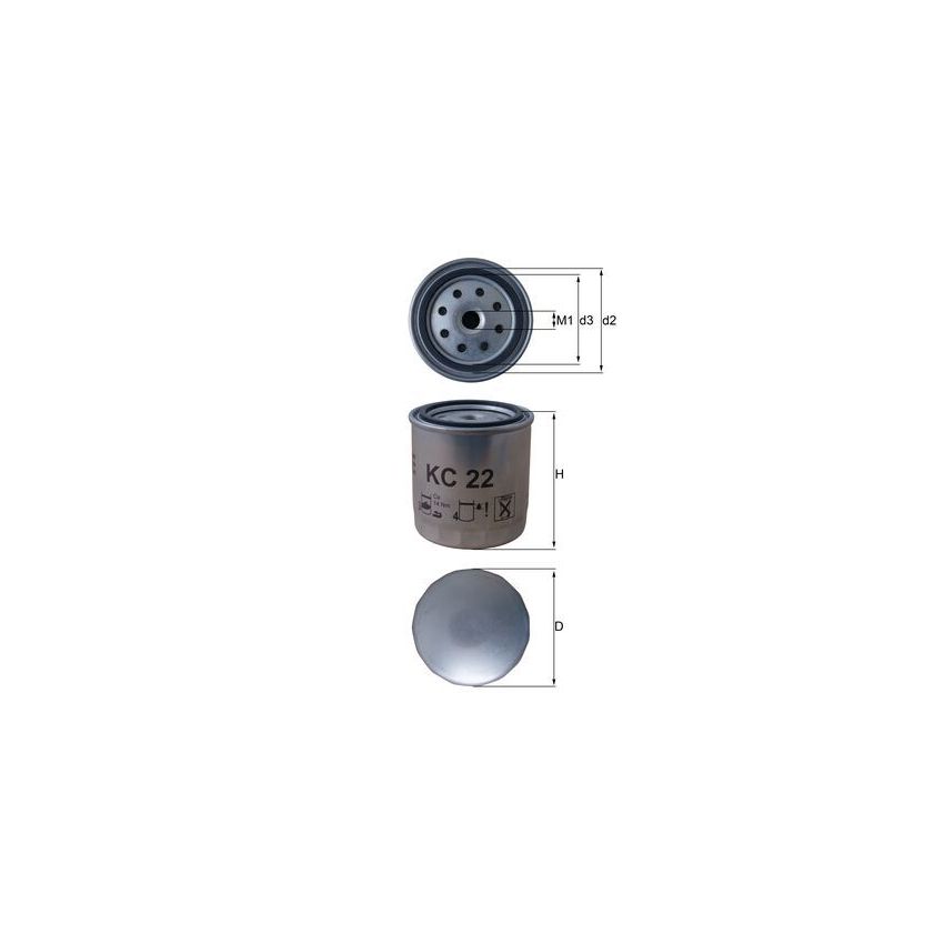FILTR PALIWA KNEHT KC22 MERCEDES-BENZ 2.0-3.0 75-96