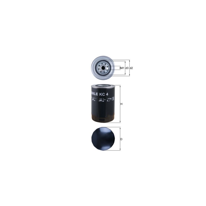 FILTR PALIWA KNEHT KC4 F IVECO 8210.22