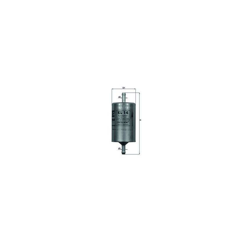 FILTR PALIWA KNEHT KL14 F