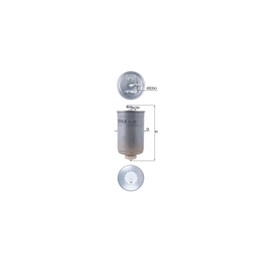 FILTR PALIWA KNEHT KL43 F