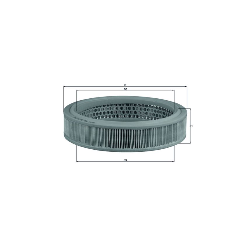 FILTR POWIETRZA KNEHT LX160<AR230>