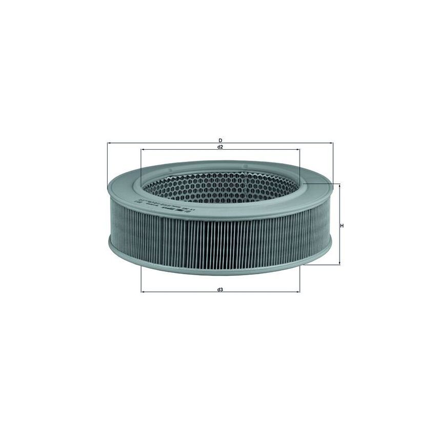 FILTR POWIETRZA KNEHT LX264<AR204>