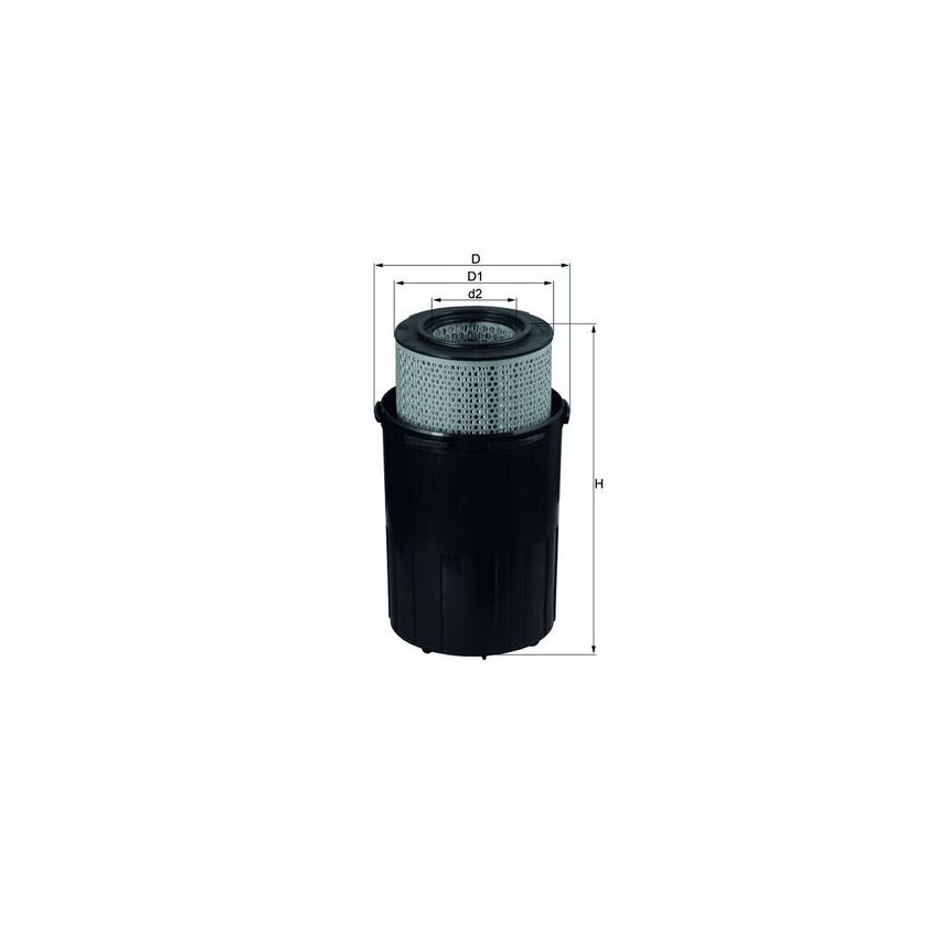 FILTR POWIETRZA KNEHT LX388<AK435>