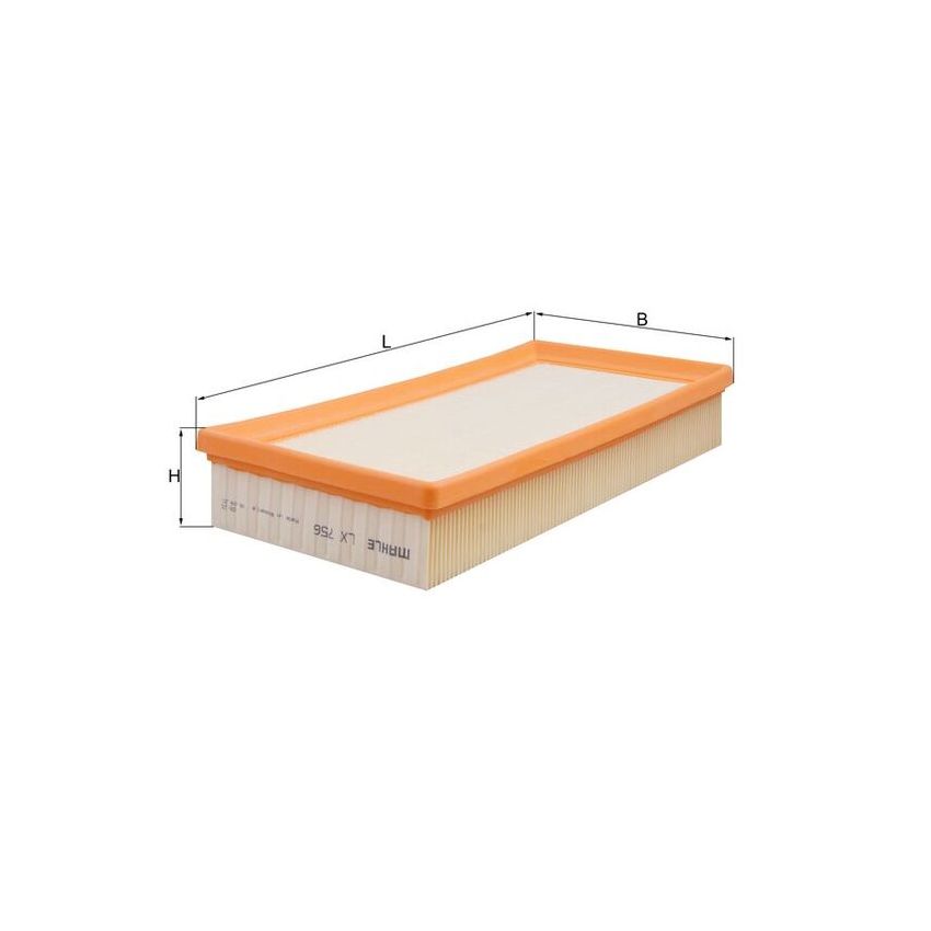 FILTR POWIETRZA KNEHT LX756<AP184>