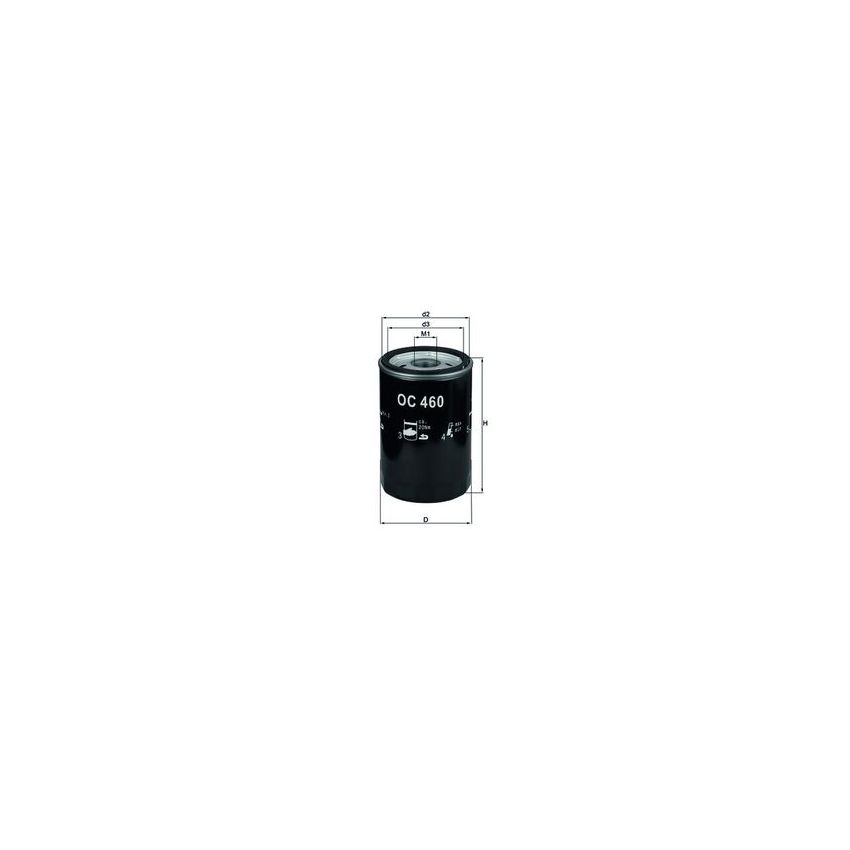 FILTR OLEJU KNEHT OC460 VW 1.9-3.8 79-09