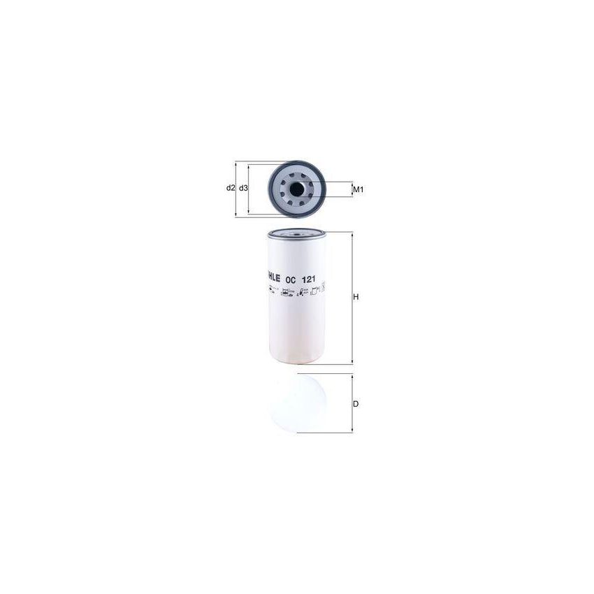 FILTR OLEJU KNEHT OC121 RVI Dxi11